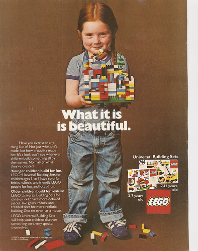 Lego-annons från 1981
