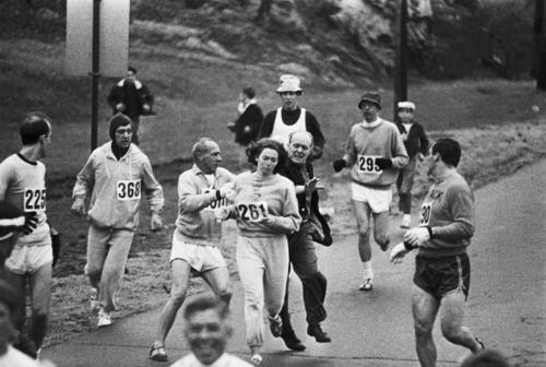 Kathrine Switrzer springer Boston marathon