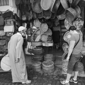 Prutning i Marrakech