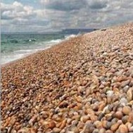 Strand i södra England