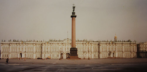 Vinterpalatset med Erimitaget i S:t Petersburg