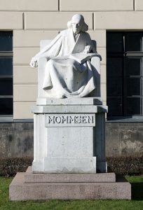 Staty över Theodor Mommsen