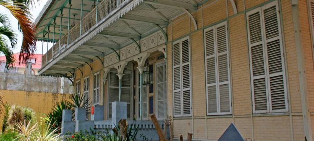 Saint-John Perses museum på Guadeloupe
