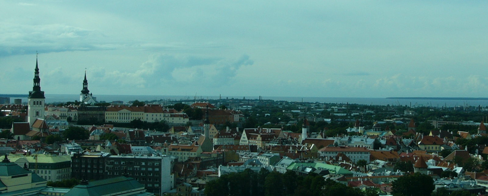 Tallinn från ovan