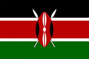 kenyas flagga