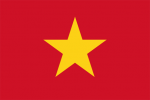 vietnams flagga