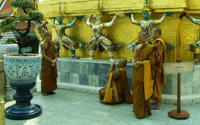 Munkar i Bangkok