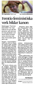 Artikel i Jönköpingsposten 26/3 2013