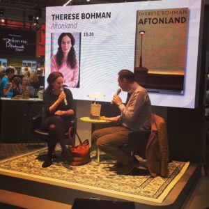 Therese Bohman på bokmässan 2016