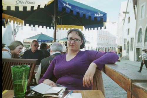 Jag dricker cider i Tallinn 1999