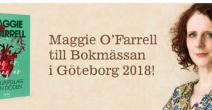 Maggie O'Farrell på bokmässan 2018