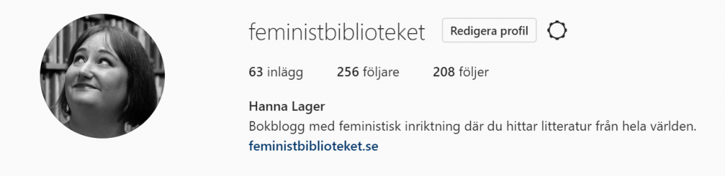 Feministbiblioteket på Instagram