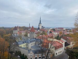 Utsikt över Gamla Stan i Tallinn