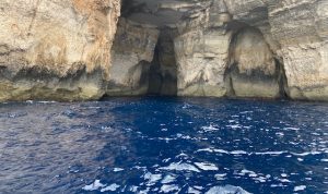 Blå grotta på Gozo
